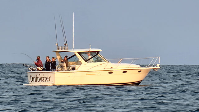 Driftwater Fishing charter fishing boat