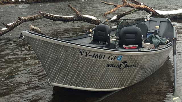 The Willie Boat Drift Boat, model 17 x 60