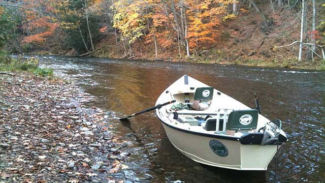 driftboat in Salmon River